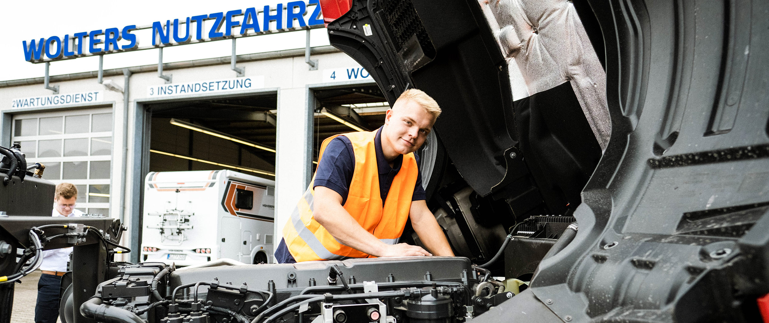 Wolters Nutzfahrzeuge Aktuelles Ausbildung Header