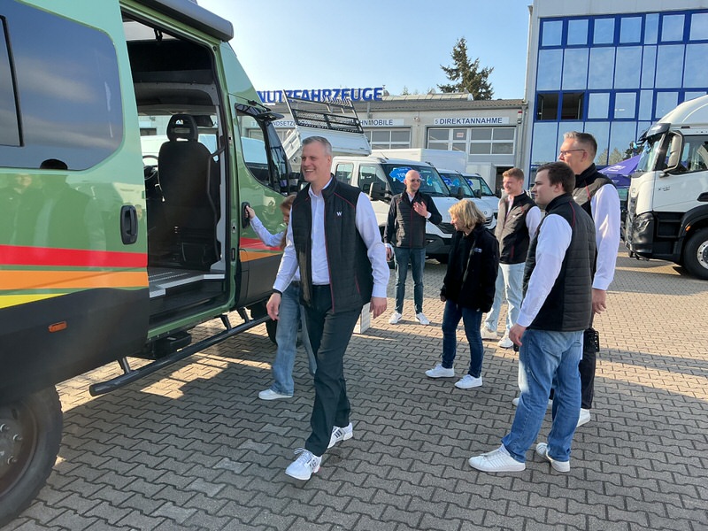 Einblicke in ein Nutzfahrzeug von Wolters Nutzfahrzeuge